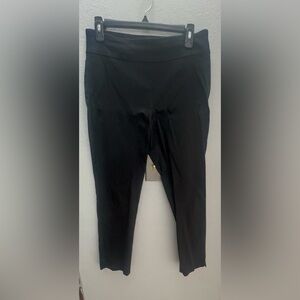 Counterparts Black Cropped Ponte Leggings